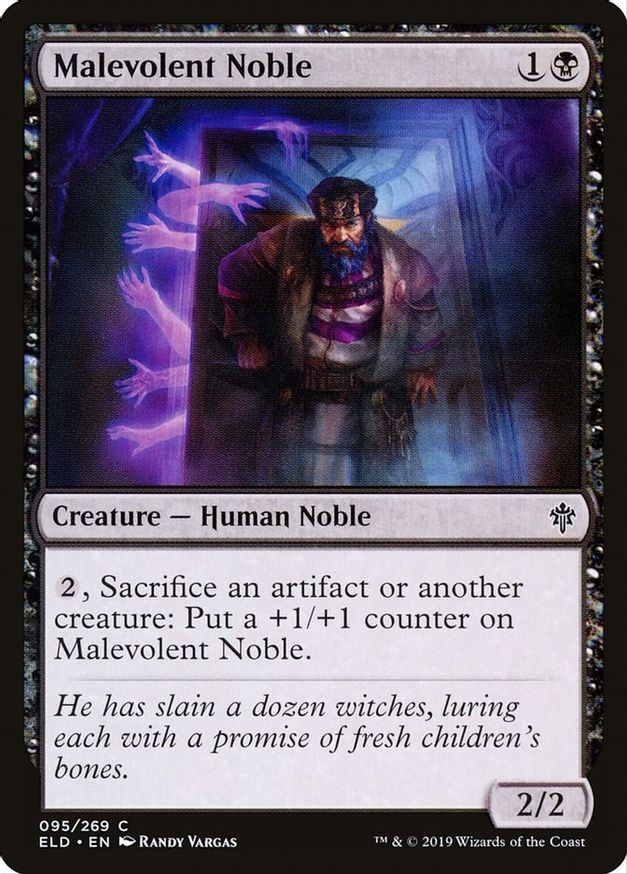 Malevolent Noble | 95 | Throne of Eldraine