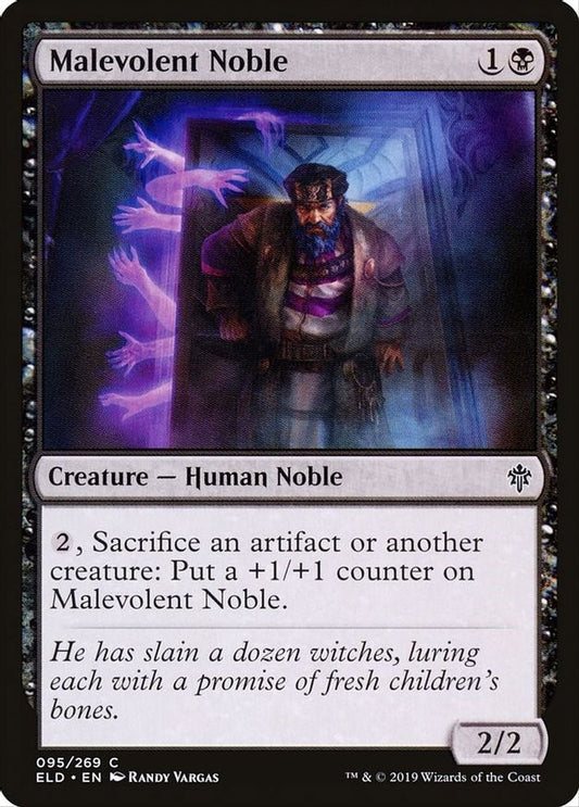 Malevolent Noble | 95 | Throne of Eldraine