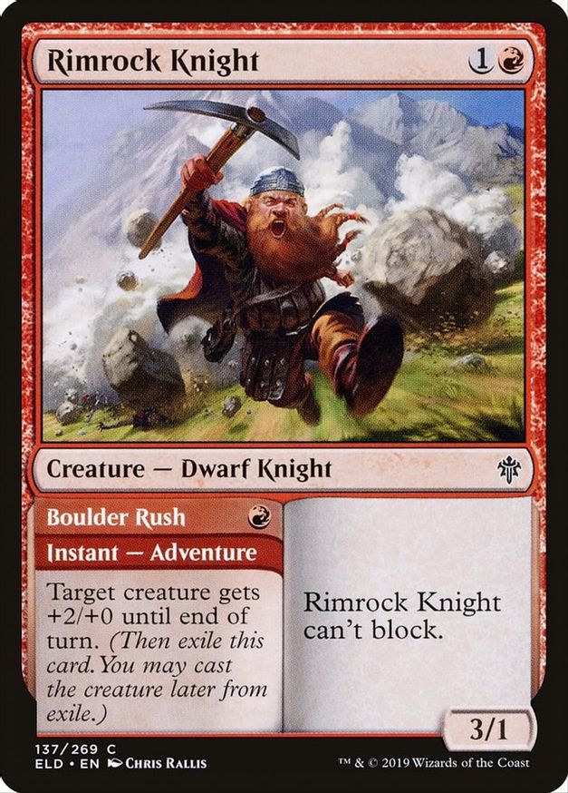 Rimrock Knight | 137 | Throne of Eldraine