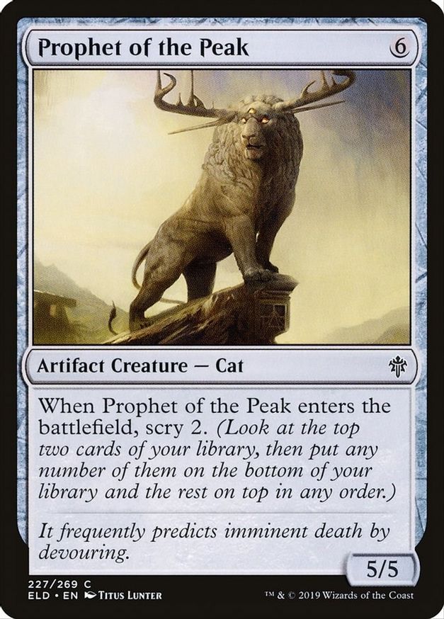 Prophet of the Peak | 227 | Throne of Eldraine