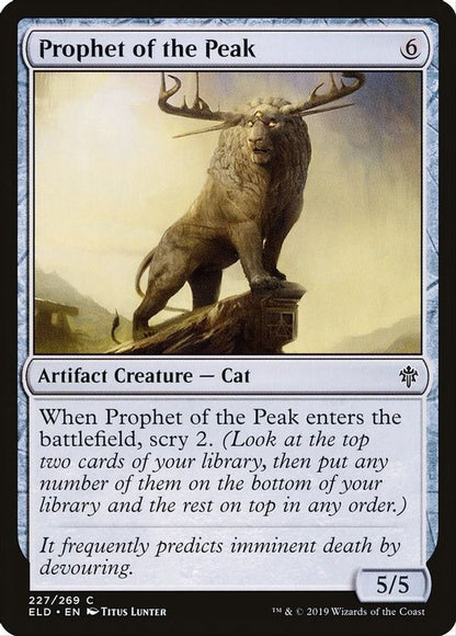 Prophet of the Peak | 227 | Throne of Eldraine
