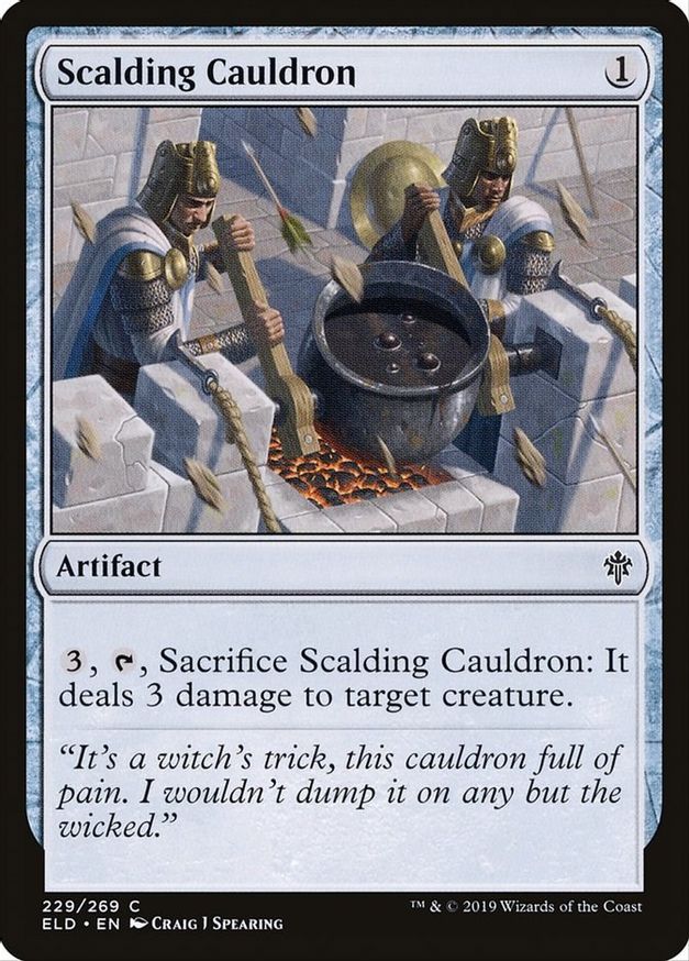 Scalding Cauldron | 229 | Throne of Eldraine