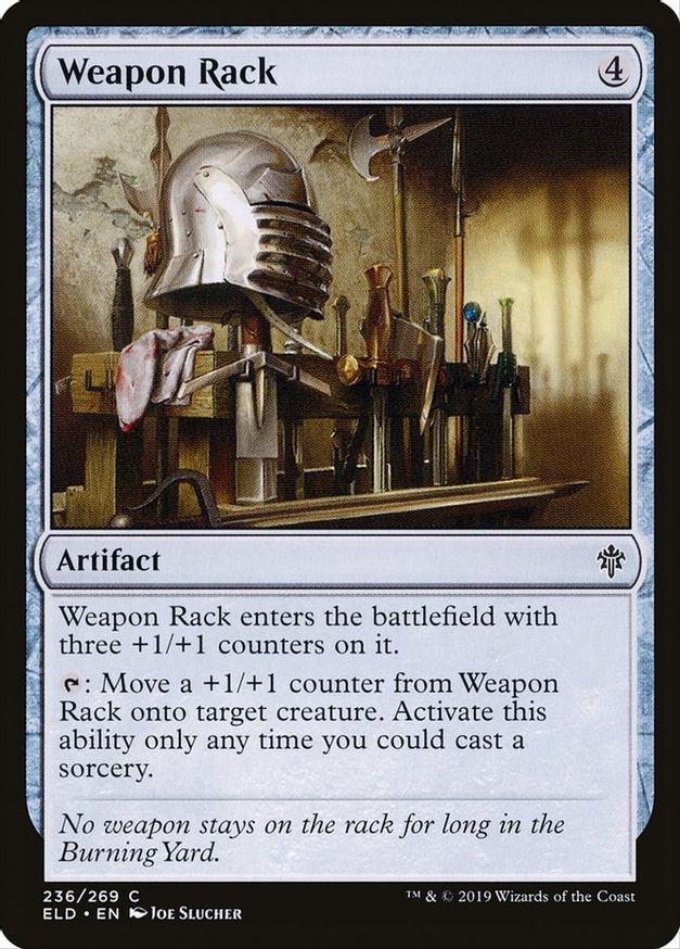 Weapon Rack | 236 | Throne of Eldraine