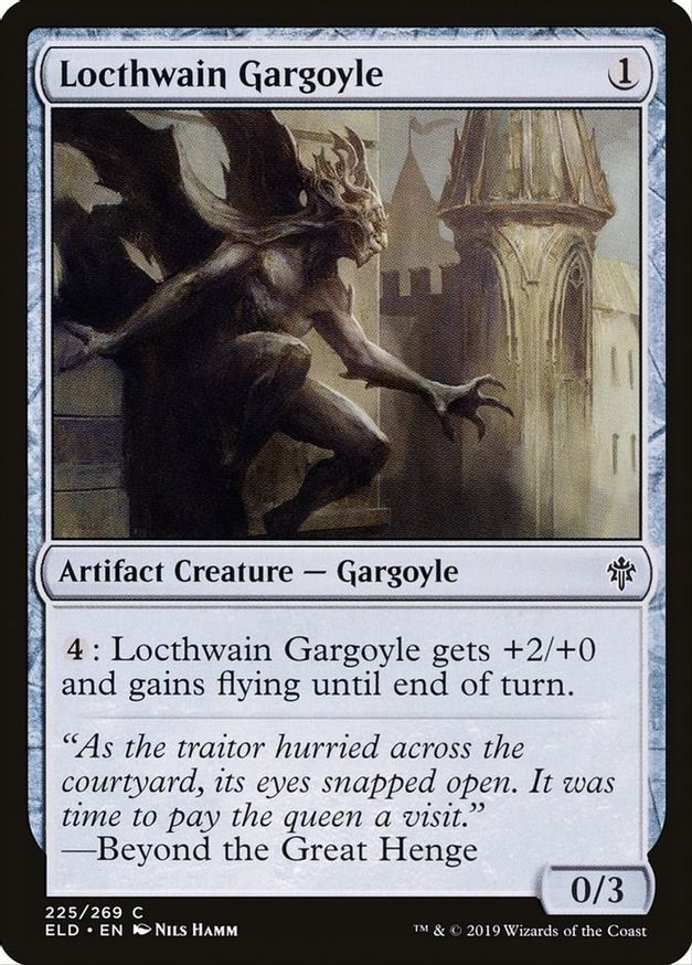Locthwain Gargoyle | 225 | Throne of Eldraine