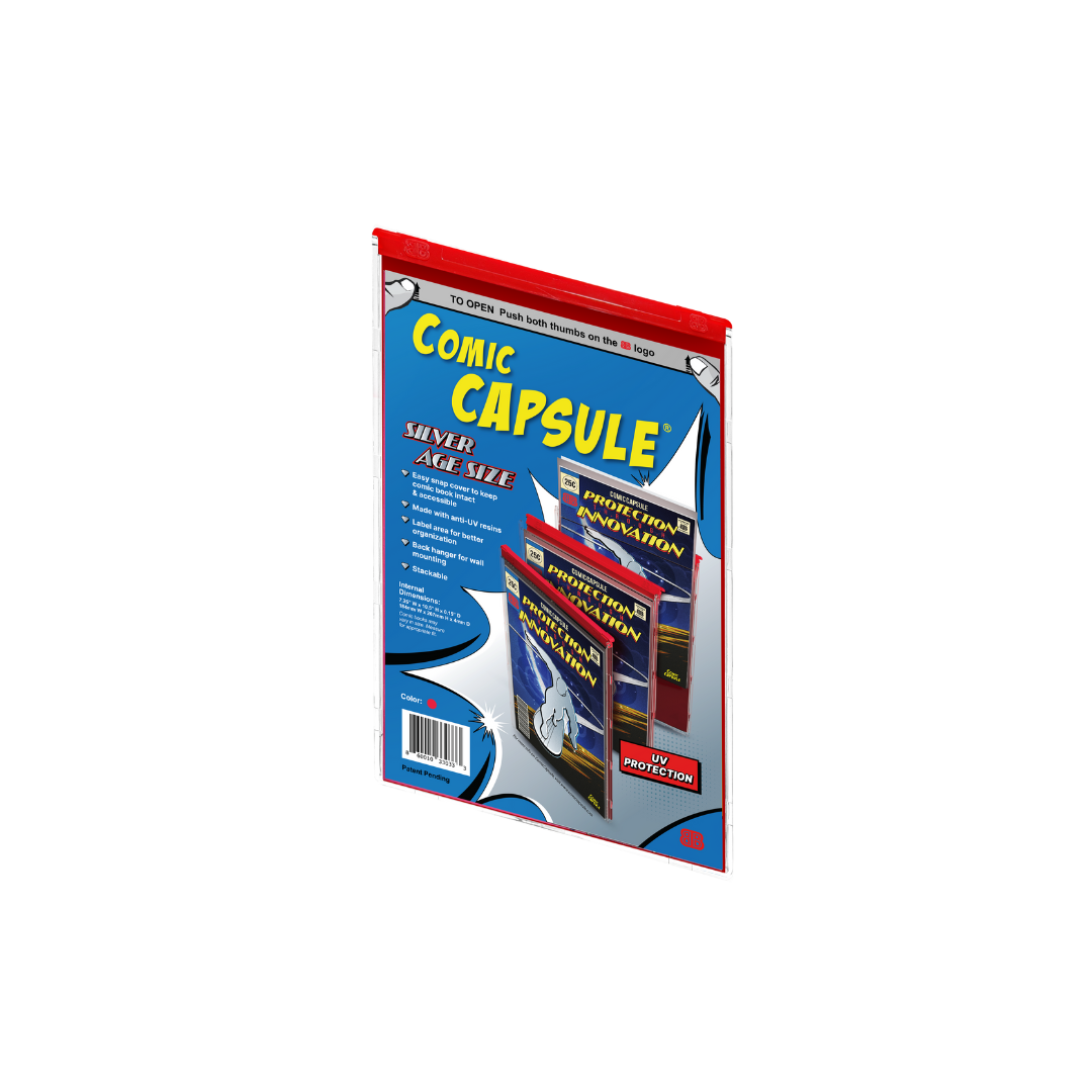 Red SILVER Age Size ComicCapsule