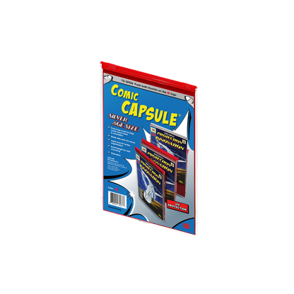 Red SILVER Age Size ComicCapsule