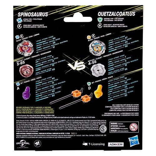 Beyblade X  Jurassic World Dual Pack Set - Select Set(s)