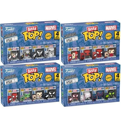Funko Bitty Pop! Spider-Man Mini-Figure 4-Pack - Select Figure(s)
