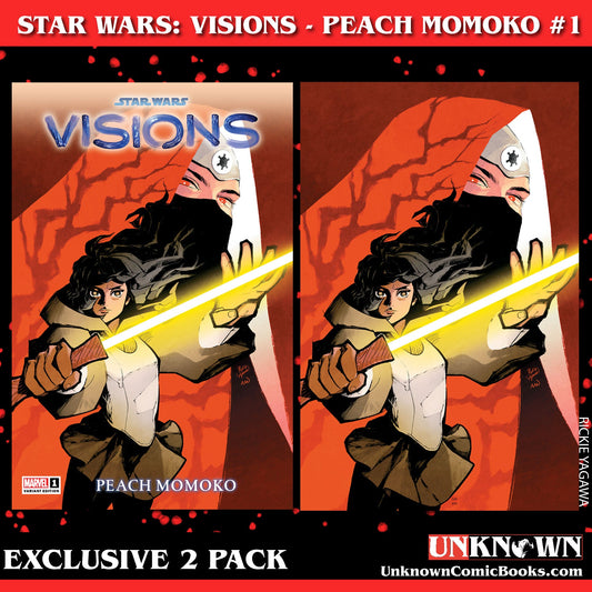 [2 Pack] Star Wars: Visions - Peach Momoko #1 Rickie Yagawa Exclusive Var (11/15/2023)