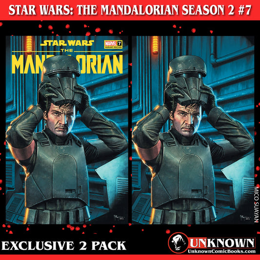 [2 Pack] Star Wars: The Mandalorian Season 2 #7 Mico Suayan Exclusive Var (12/27/2023)