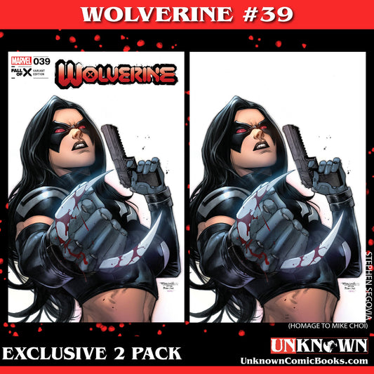 [2 Pack] Wolverine #39 [Fall] Stephen Segovia Exclusive Var (11/22/2023)