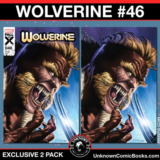 [2 Pack] Wolverine 46 Mico Suayan Exclusive Var [03/27/2024]