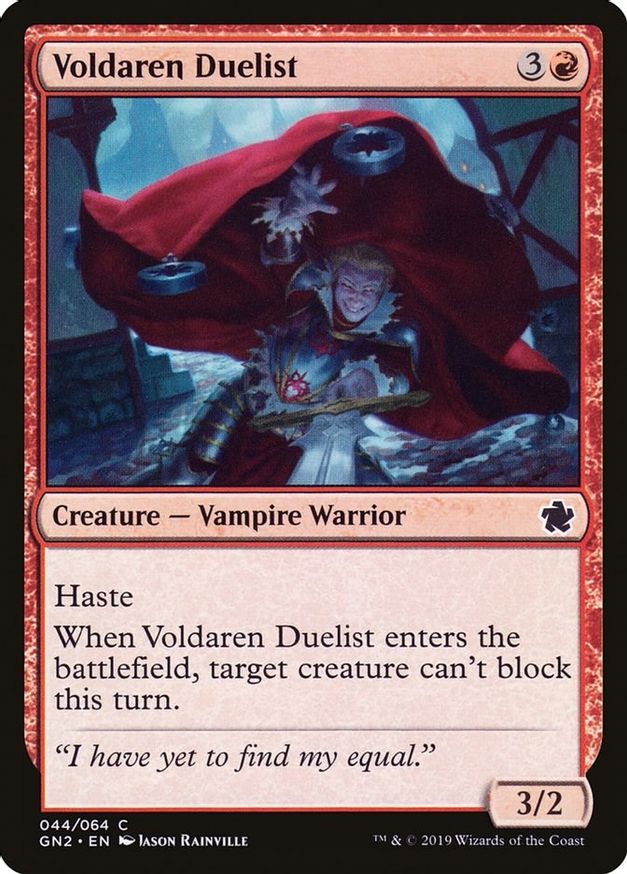 Voldaren Duelist | 44 | Magic Game Night 2019