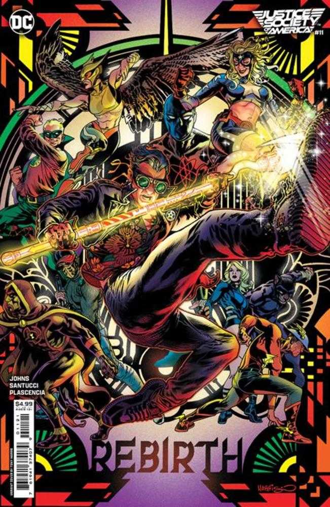 Justice Society Of America #11 (Of 12) Cover B Tony Harris