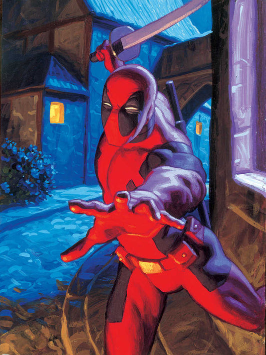 Deadpool #3 Greg And Tim Hildebrandt Deadpool Marvel Masterpieces III Full Art Variant