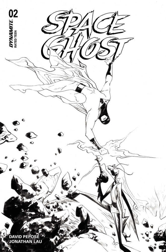 Space Ghost #2 Cover N 20 Copy Variant Edition Lee Line Art