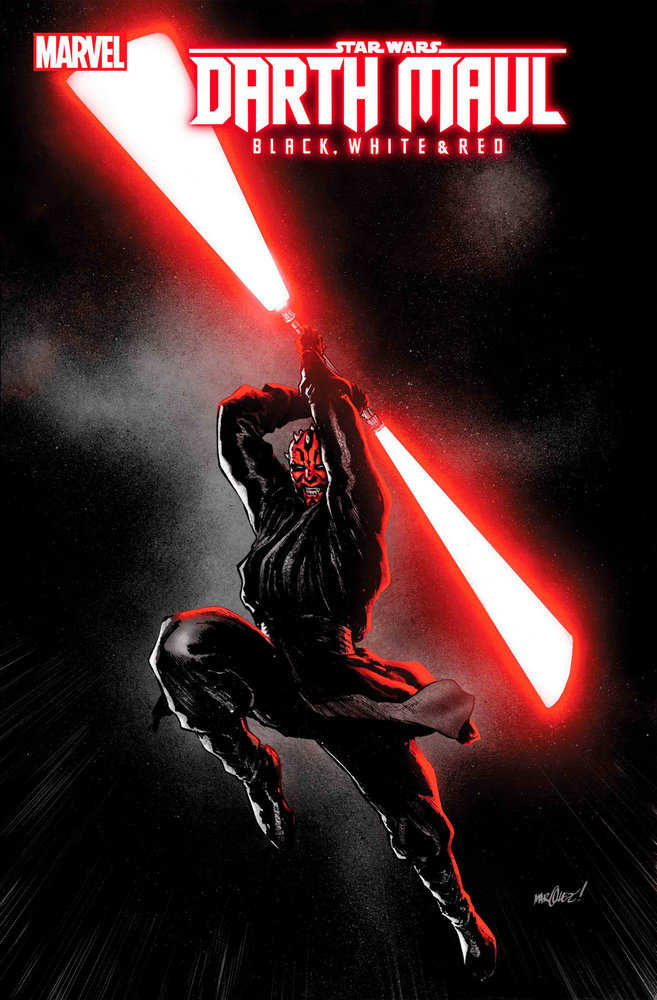 Star Wars: Darth Maul - Black, White & Red #4 1:25