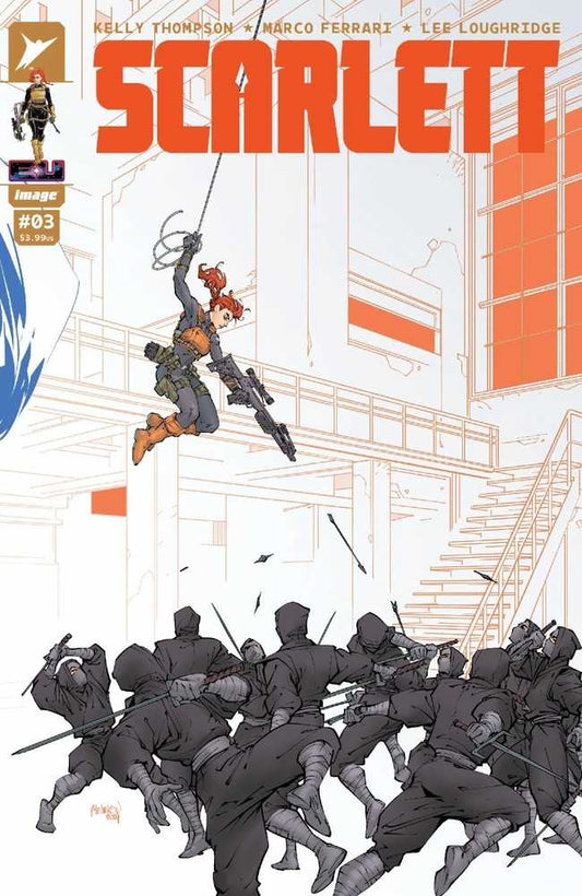 Scarlett #3 Cover C 1 in 10 Gleb Melnikov Connecting Variant