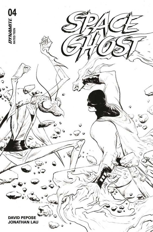 Space Ghost #4 Cover H 15 Copy Variant Edition Lee Line Art