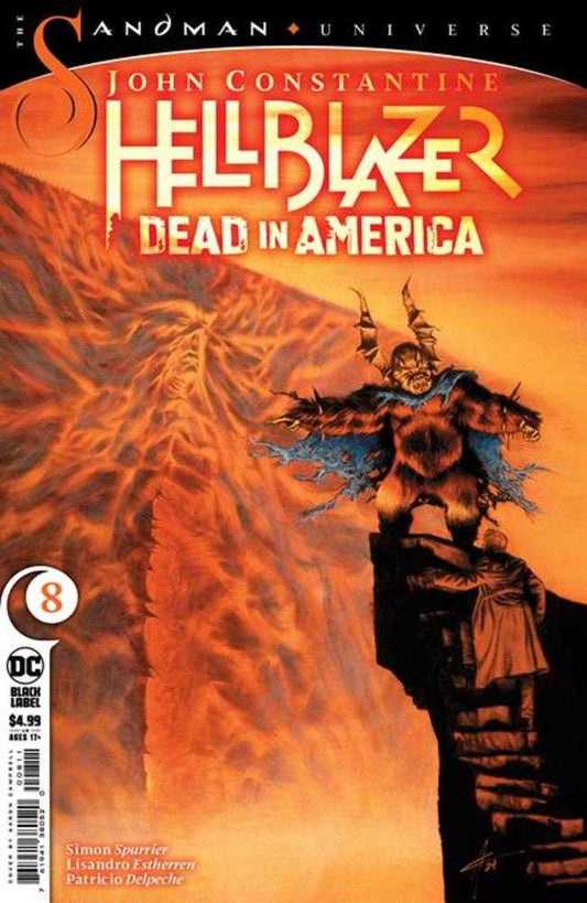 John Constantine Hellblazer Dead In America #8 Cover A Aaron Campbell
