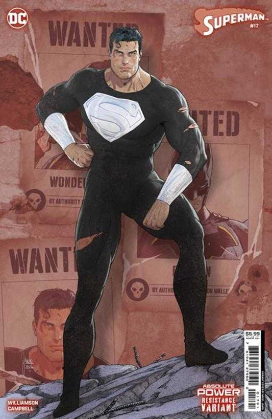 Superman #17 Cover G Mikel Janin Resistance