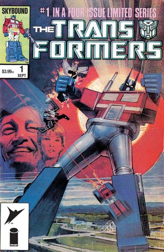 Transformers #1 40th Anniversary Edition Cover A Bill Sienkiewicz
