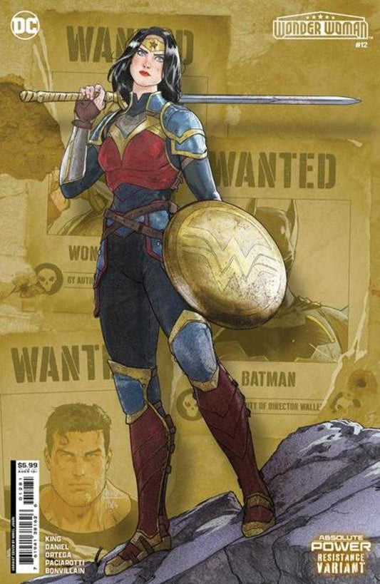 Wonder Woman #12 Cover E Mikel Janin Resistance