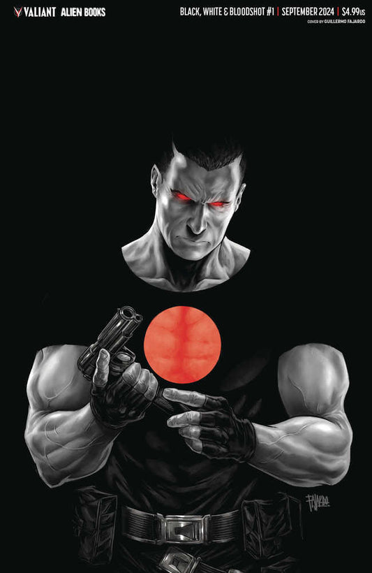 Black White & Bloodshot #1 Cover F 1:10 Copy Variant Edition Fajardo