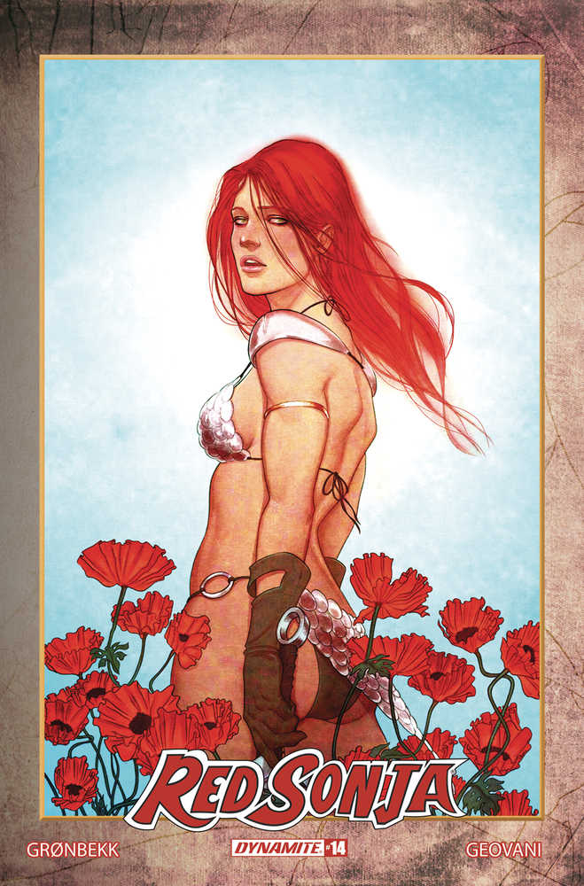 Red Sonja 2023 #14 Cover F 1:10 Copy Frison Modern Icon