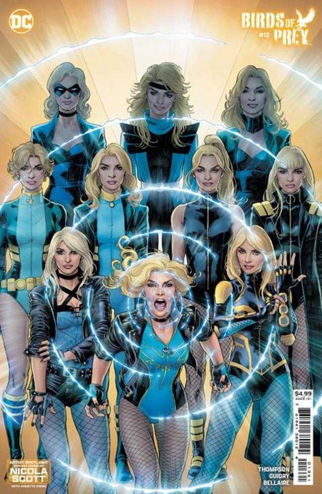 Birds Of Prey #13 Cover D Nicola Scott Artist Spotlight