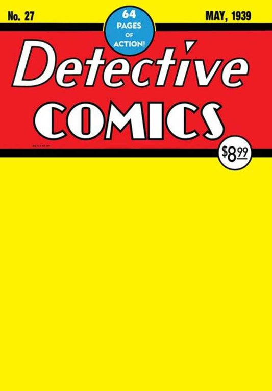 Batman Day 2024 - Detective Comics #27 Facsimile Edition Cover B Blank Variant