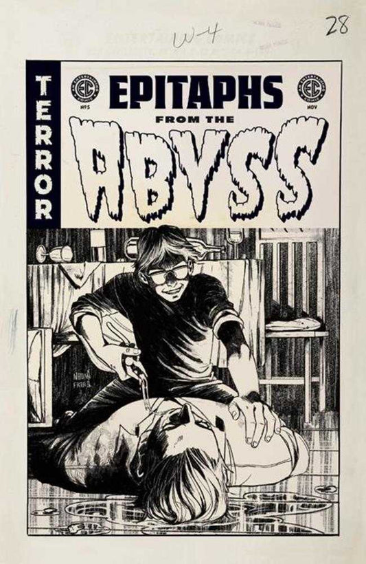 EC Epitaphs From The Abyss #5 (Of 12) Cover D Inc 1:20 B&W (PRESALE 11/20/24)