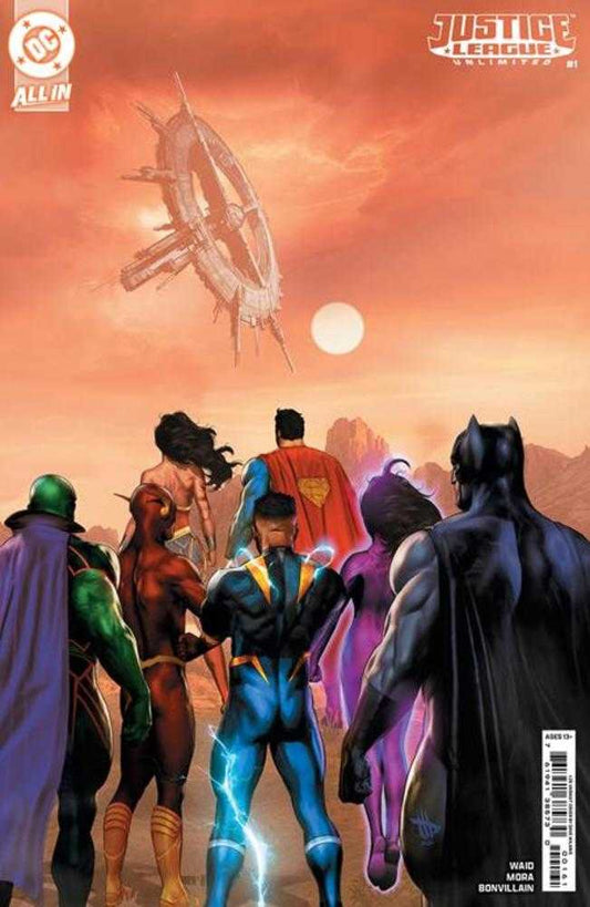 Justice League Unlimited #1 Cover I 1:25 Dave Wilkins