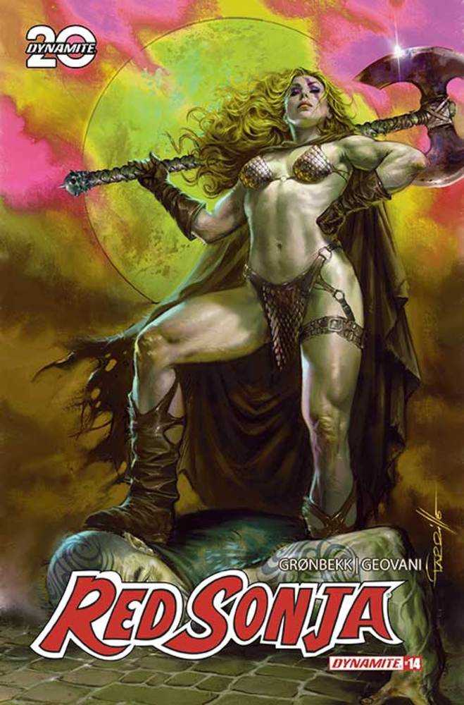 Red Sonja 2023 #14 Cover N 1:10 Copy Foc Parrillo Ultraviol