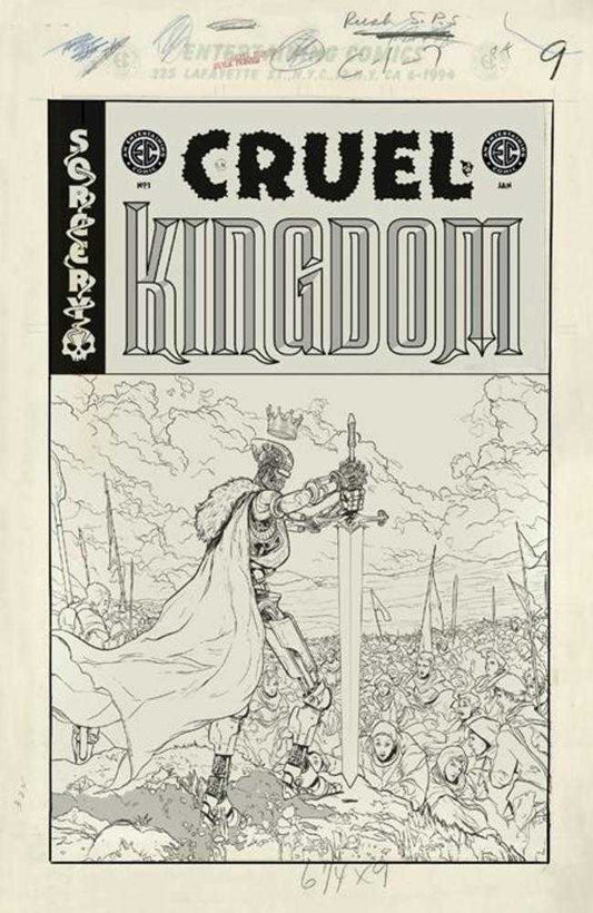 EC Cruel Kingdom #1 (Of 5) Cover G Inc 1:20 B&W (PRESALE 1/8/25)