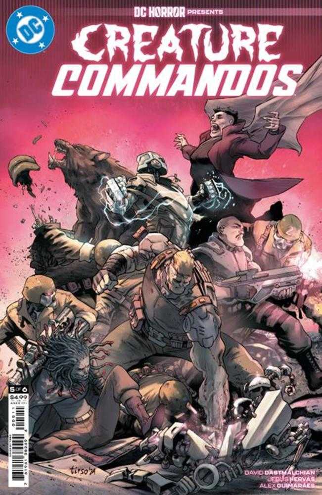 DC Horror Presents Creature Commandos #5 (Of 6) Cover A Tirso (Mature)