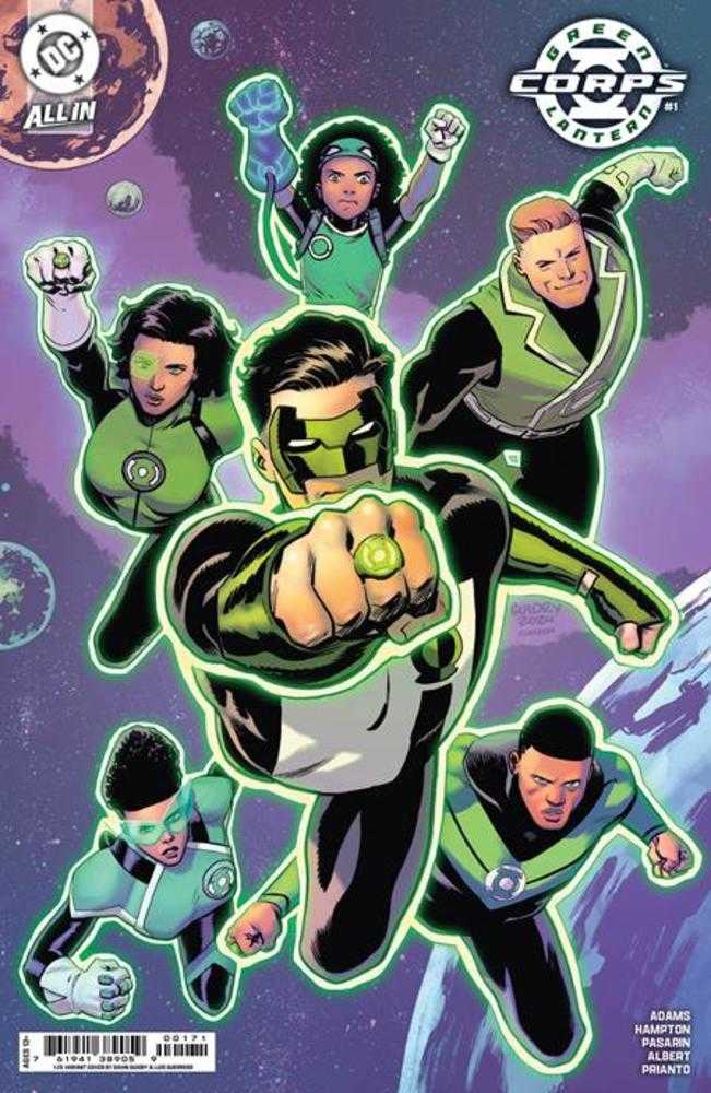 Green Lantern Corps #1 Cover G Gavin Guidry 1:25 (PRESALE 2/12/25)