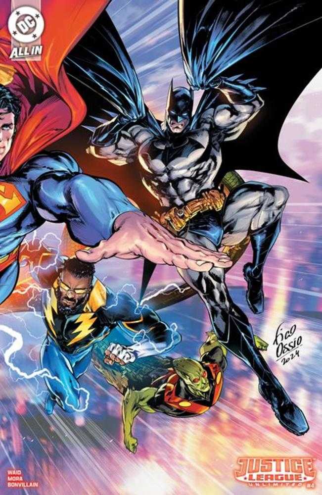 Justice League Unlimited #4 Cover F 1:25 Fico Ossio