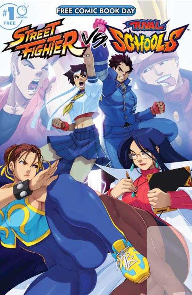 Free Comic Book Day 2025 - Street Fighter vs Rivals Schools #1 Special Edition