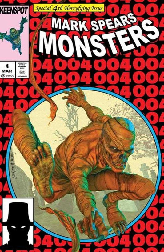 Mark Spears Monsters #4 Cover D Asm #300 Homage Variant