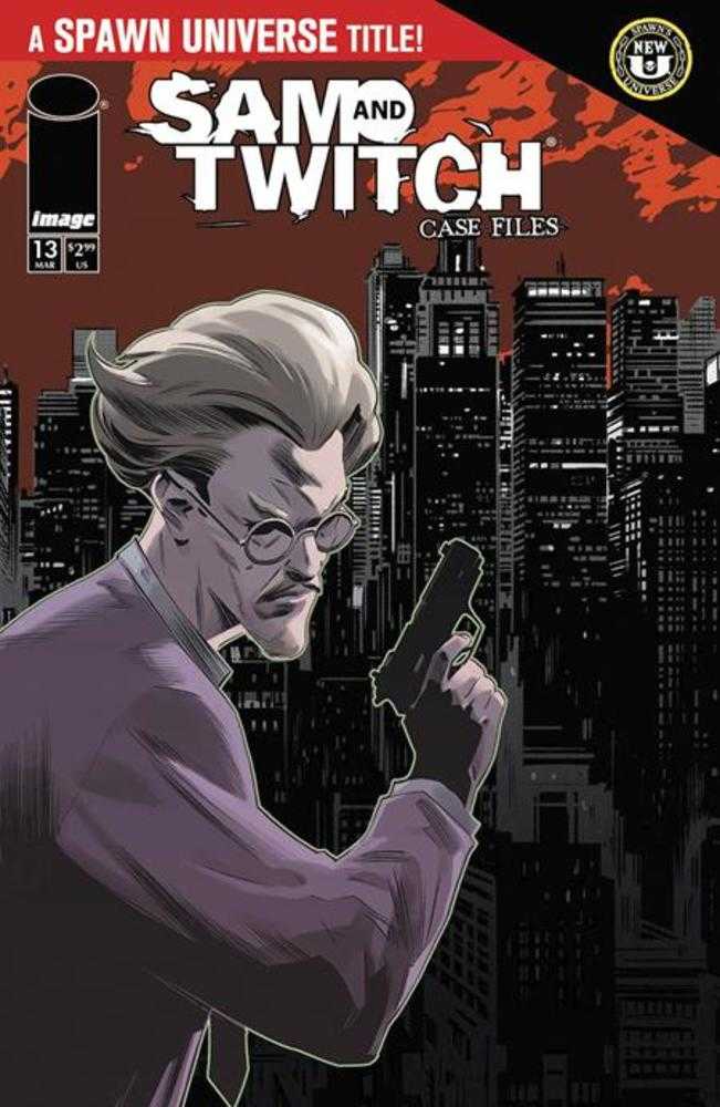Spawn Sam And Twitch Case Files #13 Cover B Marco Failla Connecting Twitch Variant