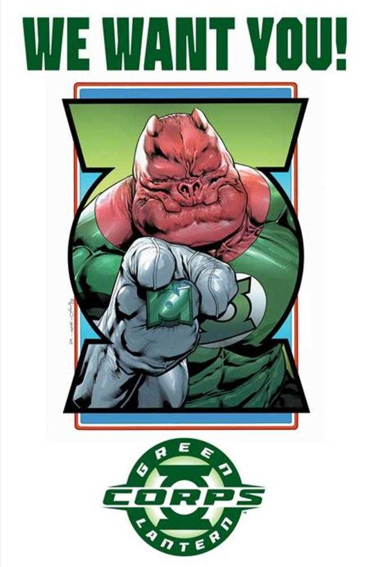 Green Lantern Corps #2 Cover E Recruitment Poster Acetate
