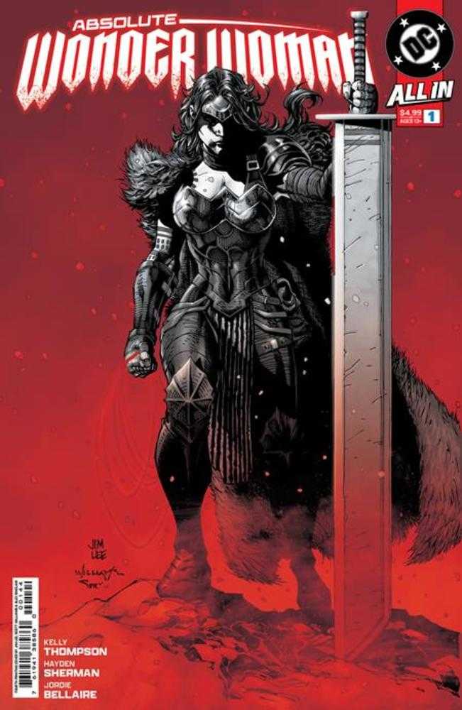 Absolute Wonder Woman #1 4th Print Cover A Jim Lee