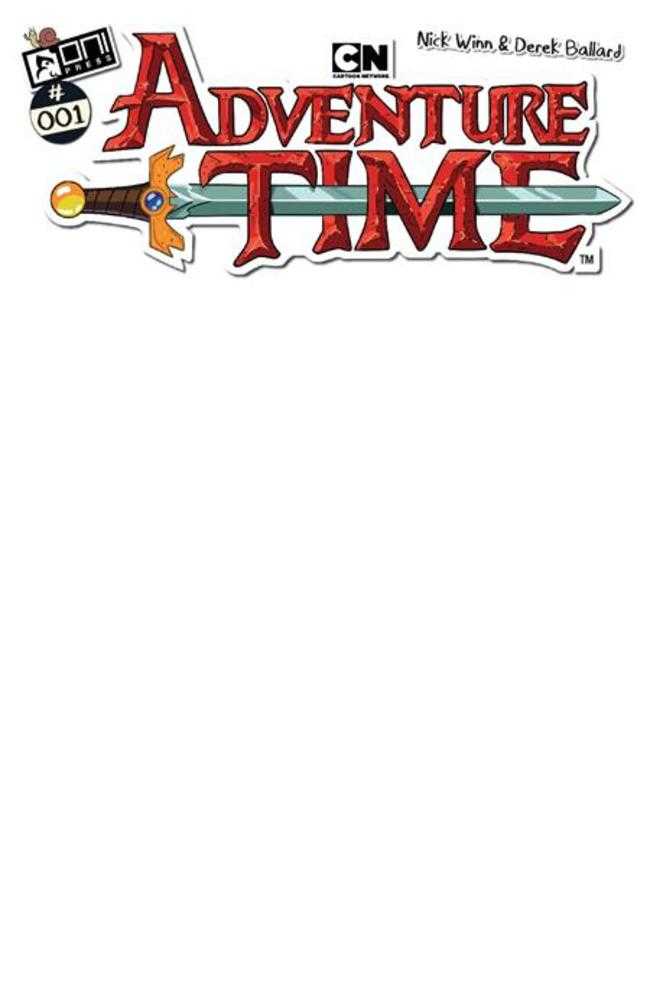 Adventure Time (2025) #1 Cover E Blank Sketch Variant