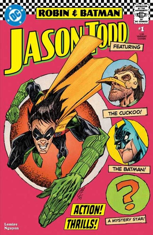 Robin & Batman Jason Todd #1 Cover E John Mccrea 1:25