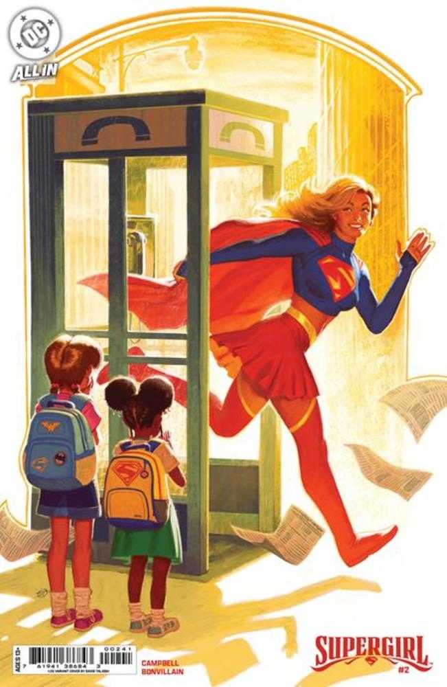 Supergirl #2 Cover E David Talaski 1:25