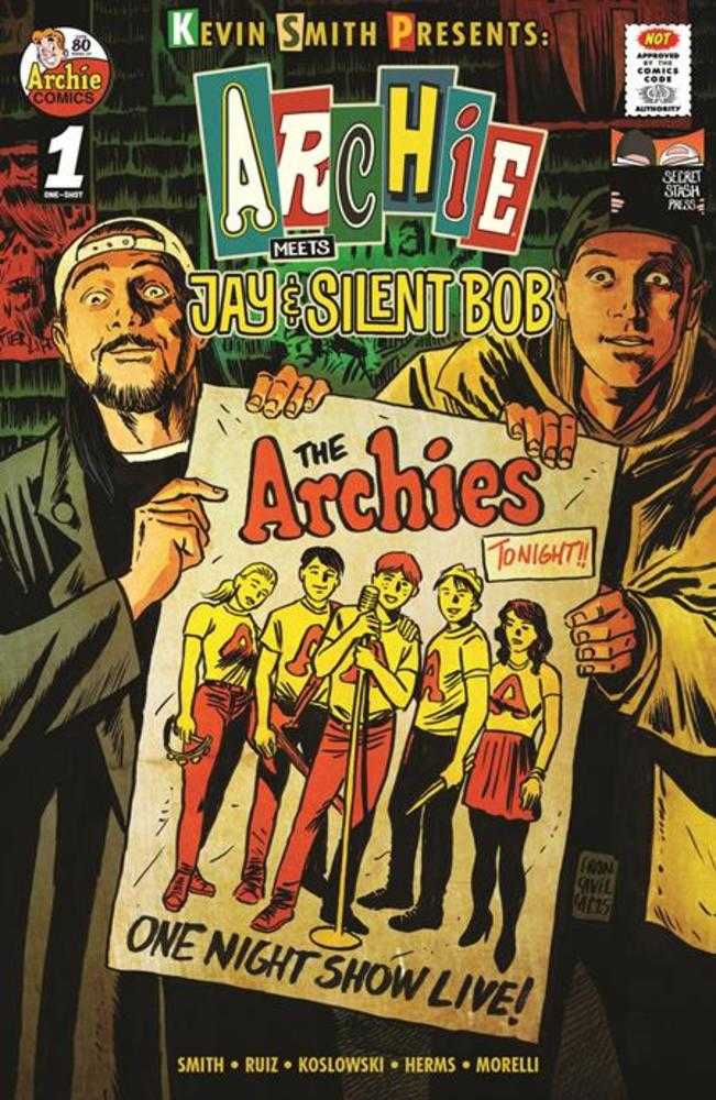 Archie Meets Jay And Silent Bob #1 (One Shot) Cover C Francesco Francavilla Variant (Mature)