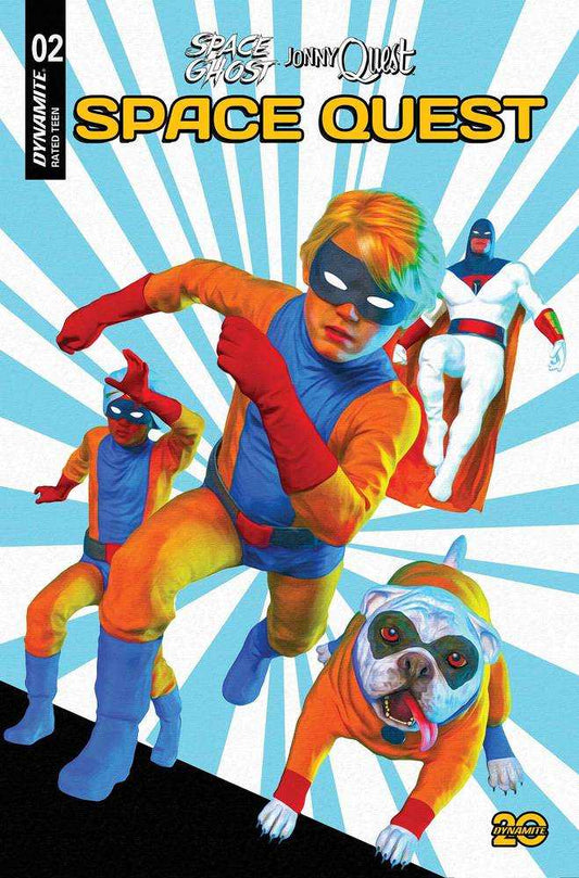 Space Ghost Jonny Quest Space Quest #2 Cover T Spears Blue (PRESALE 5/28/25)