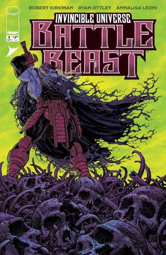 Invincible Universe Battle Beast #5 Cover B Tony Moore Variant