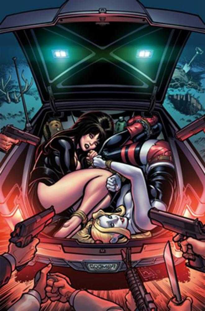 Harley Quinn X Elvira #2 Cover R Chad Hardin 1:25 (PRESALE 12/3/25)